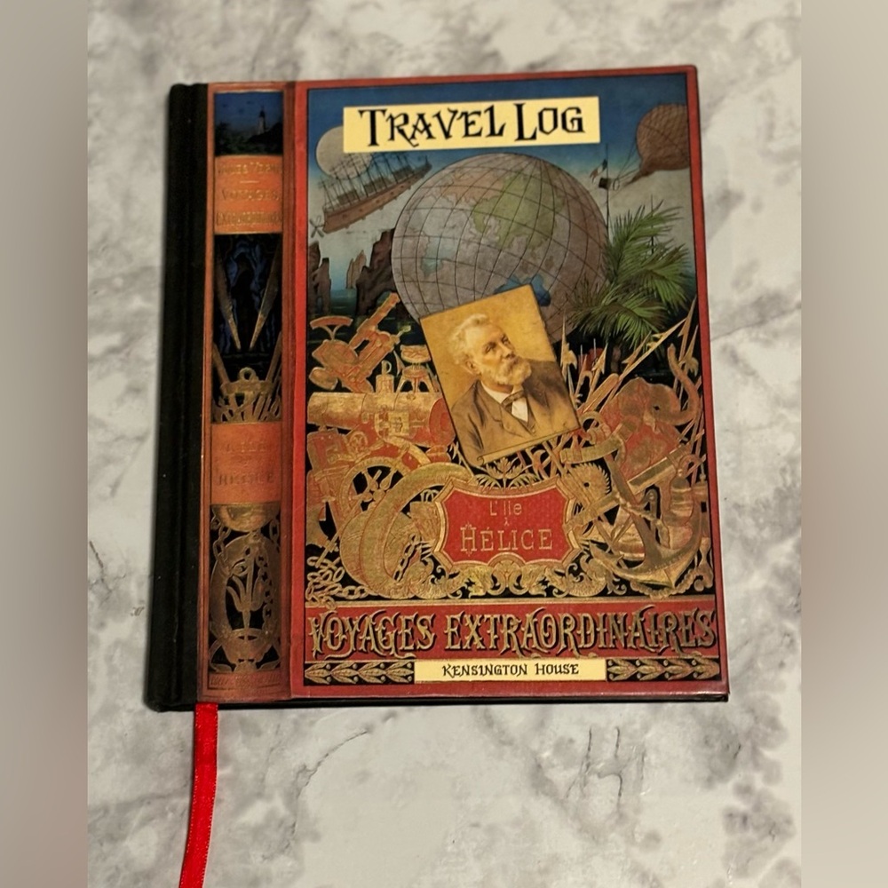 Jules Verne Travel Log-Voyages Extraordinaires
